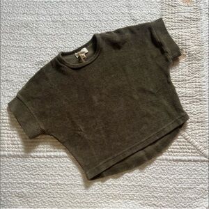 Kids Olive Green T-Shirt